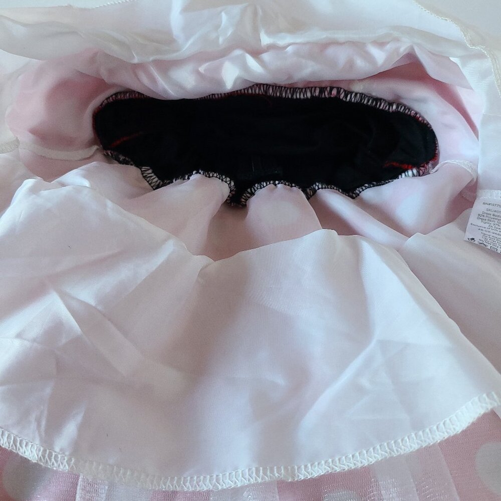 BABY DISNEY MINNIE MOUSE DRESS COSTUME - POLKA DOT- SIZE 12- 18 MONTHS - Picture 8 of 11